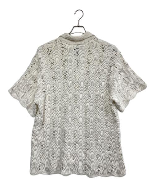 CASABLANCA（カサブランカ）CASABLANCA (カサブランカ) 半袖シャツ ホワイト サイズ:Mの古着・服飾アイテム