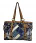 COACH (コーチ) パッチワークデニムトートバッグ インディゴ：12000円