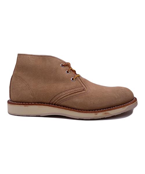 RED WING（レッドウィング）RED WING (レッドウィング) ワークチャッカブーツ ブラウン サイズ:27.5の古着・服飾アイテム