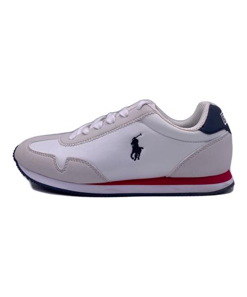 POLO RALPH LAUREN（ポロ・ラルフローレン）POLO RALPH LAUREN (ポロ・ラルフローレン) シューズ ホワイト サイズ:22.5の古着・服飾アイテム