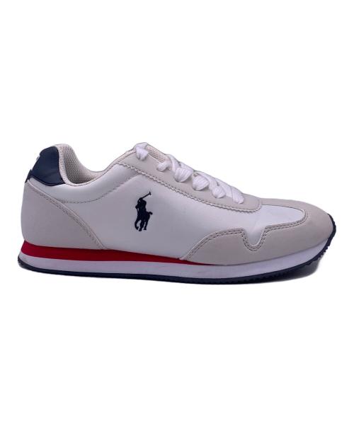 POLO RALPH LAUREN（ポロ・ラルフローレン）POLO RALPH LAUREN (ポロ・ラルフローレン) シューズ ホワイト サイズ:22.5の古着・服飾アイテム