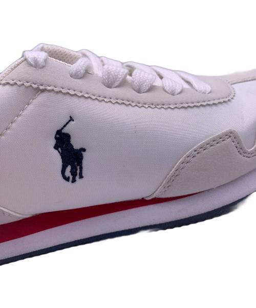 POLO RALPH LAUREN（ポロ・ラルフローレン）POLO RALPH LAUREN (ポロ・ラルフローレン) シューズ ホワイト サイズ:22.5の古着・服飾アイテム