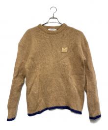 maison kitsune（メゾンキツネ）の古着「厚手ニット」｜ベージュ