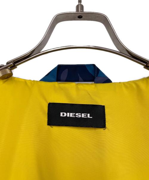 DIESEL（ディーゼル）DIESEL (ディーゼル) ナイロンジャケット ブルー サイズ:ｌの古着・服飾アイテム