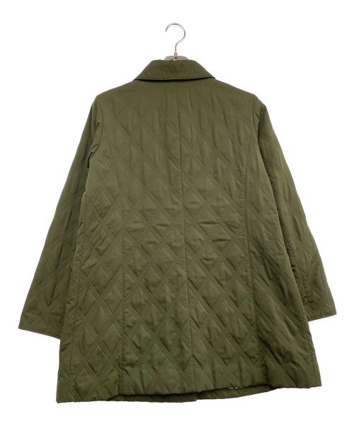 BURBERRY LONDON（バーバリーロンドン）BURBERRY LONDON (バーバリーロンドン) キルティングコート オリーブ サイズ:9の古着・服飾アイテム