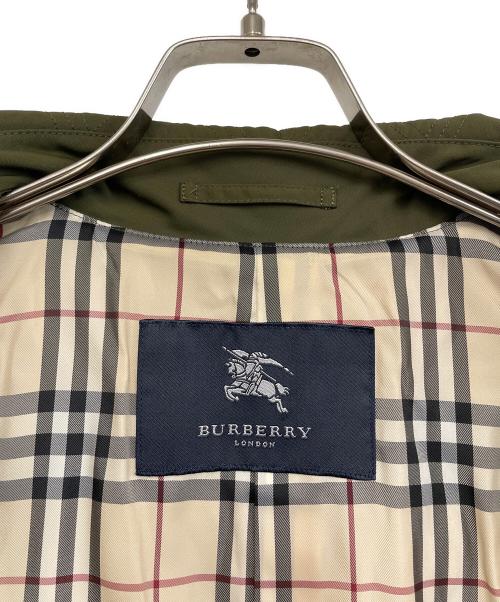 BURBERRY LONDON（バーバリーロンドン）BURBERRY LONDON (バーバリーロンドン) キルティングコート オリーブ サイズ:9の古着・服飾アイテム