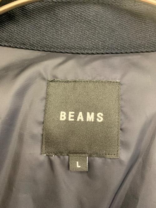 BEAMS（ビームス）BEAMS (ビームス) ALLIED HyperDRY(R) ダウン CPO ジャケット ブラック サイズ:Lの古着・服飾アイテム