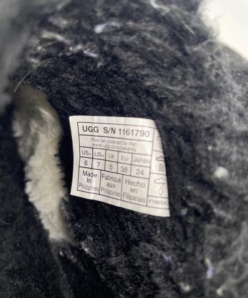 UGG（アグ）UGG (アグ) Venture Daze Ultra Mini Cozy ブラック サイズ:24の古着・服飾アイテム