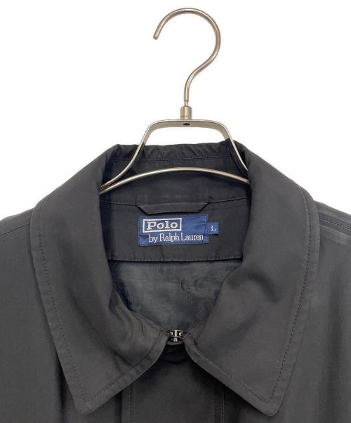 POLO RALPH LAUREN（ポロ・ラルフローレン）POLO RALPH LAUREN (ポロ・ラルフローレン) 中綿ハンティングジャケット ブラック サイズ:Lの古着・服飾アイテム
