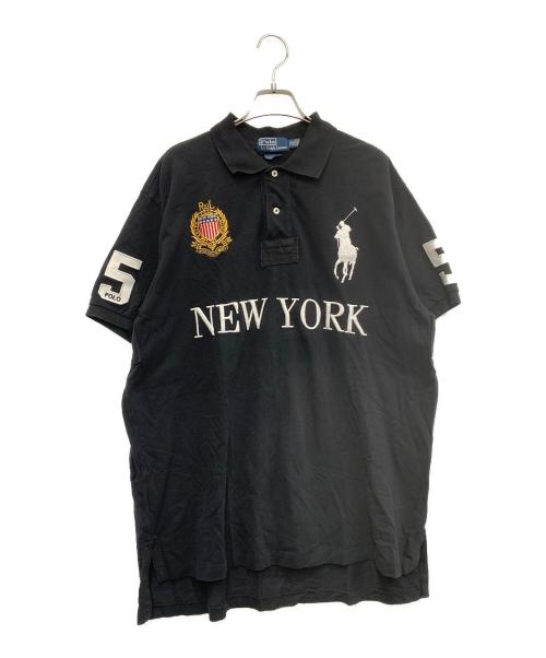 POLO RALPH LAUREN（ポロ・ラルフローレン）POLO RALPH LAUREN (ポロ・ラルフローレン) POLO RALPH LAUREN半袖ポロシャツ ブラック サイズ:XLの古着・服飾アイテム