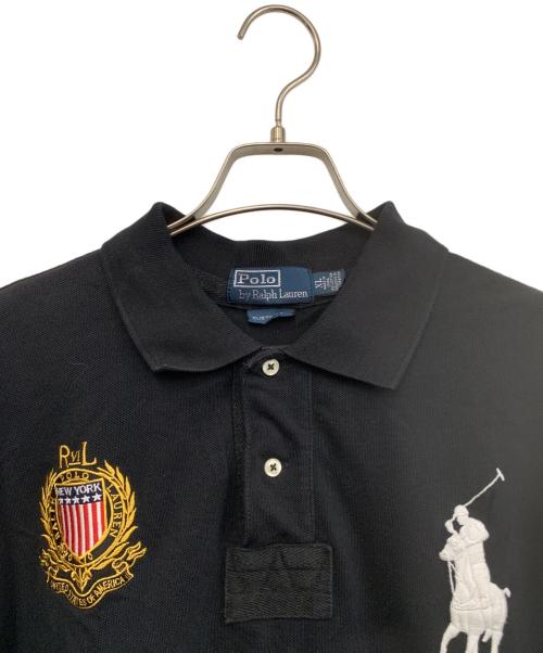 POLO RALPH LAUREN（ポロ・ラルフローレン）POLO RALPH LAUREN (ポロ・ラルフローレン) POLO RALPH LAUREN半袖ポロシャツ ブラック サイズ:XLの古着・服飾アイテム