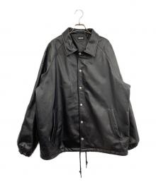 Schott（ショット）の古着「レザーコーチジャケット」｜ブラック