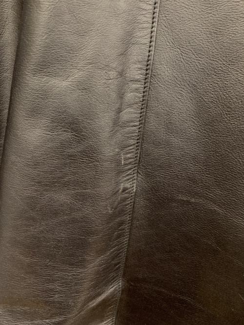 Schott（ショット）Schott (ショット) レザーコーチジャケット ブラック サイズ:2XLの古着・服飾アイテム