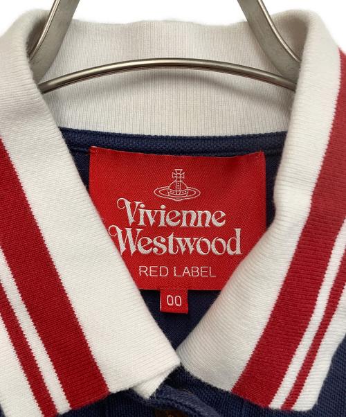 Vivienne Westwood（ヴィヴィアンウエストウッド）Vivienne Westwood (ヴィヴィアンウエストウッド) ポロシャツ ネイビー サイズ:Mの古着・服飾アイテム