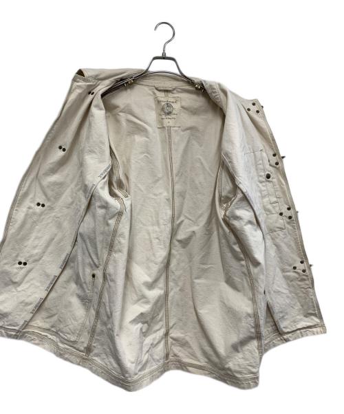 BANANA REPUBLIC（バナナリパブリック）BANANA REPUBLIC (バナナリパブリック) ファイヤーマンジャケット アイボリー サイズ:36の古着・服飾アイテム
