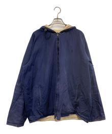 POLO RALPH LAUREN（ポロ・ラルフローレン）の古着「リバーシブルジャケット」｜ネイビー×ベージュ