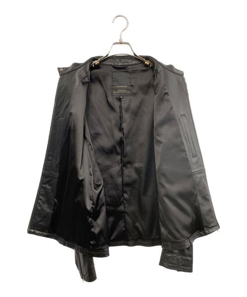 JACKROSE（ジャックローズ）JACKROSE (ジャックローズ) ラムレザージャケット ブラック サイズ:4の古着・服飾アイテム