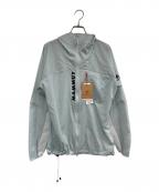 MAMMUTマムート）の古着「Aenergy WB Hooded Jacket」｜スカイブルー