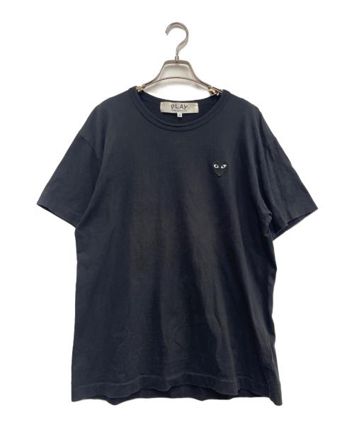 PLAY COMME des GARCONS（プレイコムデギャルソン）PLAY COMME des GARCONS (プレイコムデギャルソン) 半袖カットソー ブラック サイズ:XLの古着・服飾アイテム