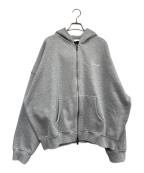 BREATHブレス）の古着「ジップパーカー」｜グレー