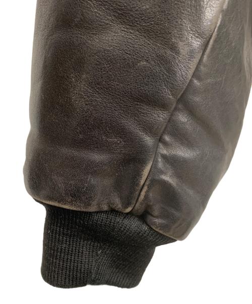 Golden Bear（ゴールデンベア）Golden Bear (ゴールデンベア) レザージャケット ブラウン サイズ:40の古着・服飾アイテム