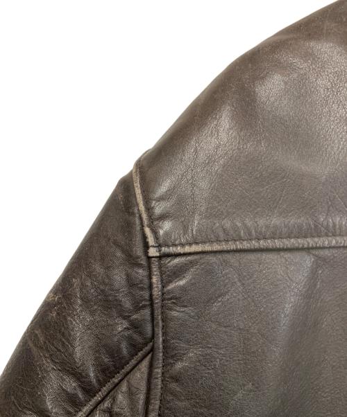 Golden Bear（ゴールデンベア）Golden Bear (ゴールデンベア) レザージャケット ブラウン サイズ:40の古着・服飾アイテム