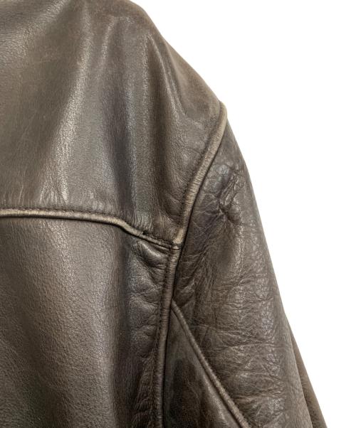Golden Bear（ゴールデンベア）Golden Bear (ゴールデンベア) レザージャケット ブラウン サイズ:40の古着・服飾アイテム