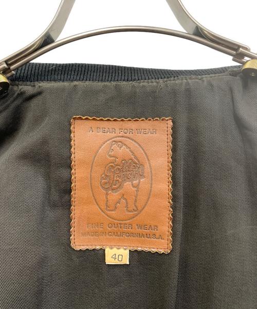 Golden Bear（ゴールデンベア）Golden Bear (ゴールデンベア) レザージャケット ブラウン サイズ:40の古着・服飾アイテム