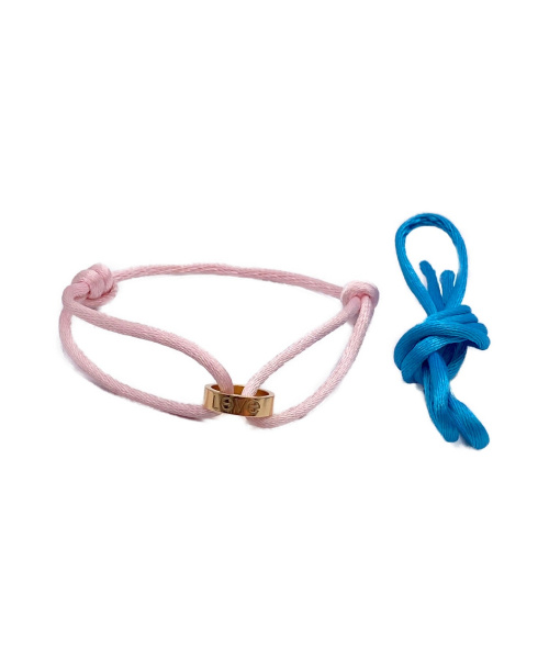 Cartier（カルティエ）Cartier (カルティエ) ラブチャリティーブレスレット サイズ:- K18YG 2.29gの古着・服飾アイテム