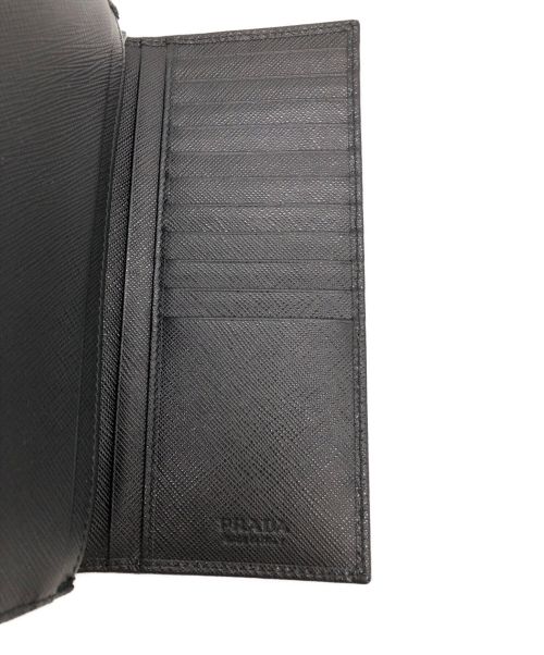 PRADA（プラダ）PRADA (プラダ) 長財布 ブラック サイズ:-の古着・服飾アイテム