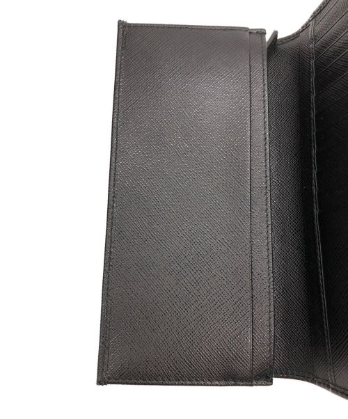 PRADA（プラダ）PRADA (プラダ) 長財布 ブラック サイズ:-の古着・服飾アイテム