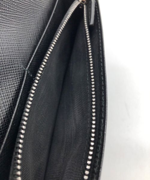 PRADA（プラダ）PRADA (プラダ) 長財布 ブラック サイズ:-の古着・服飾アイテム