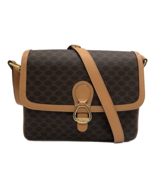 CELINE（セリーヌ）CELINE (セリーヌ) ショルダーバッグ ブラウンの古着・服飾アイテム