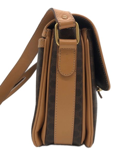 CELINE（セリーヌ）CELINE (セリーヌ) ショルダーバッグ ブラウンの古着・服飾アイテム