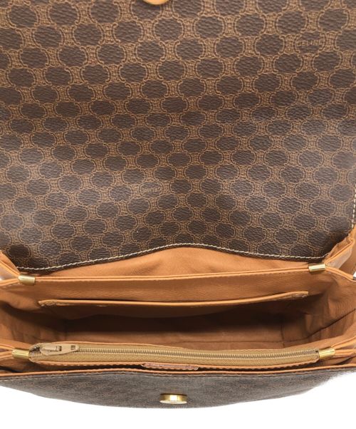 CELINE（セリーヌ）CELINE (セリーヌ) ショルダーバッグ ブラウンの古着・服飾アイテム