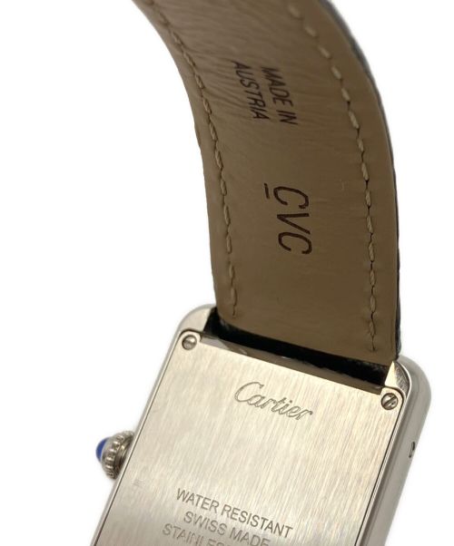 Cartier（カルティエ）Cartier (カルティエ) タンクソロSM ベージュの古着・服飾アイテム
