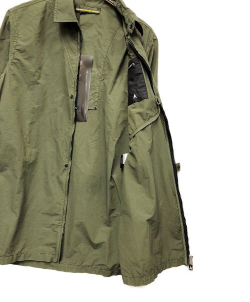 AHIrAIN（アイレイン）AHIrAIN (アイレイン) ジップジャケット オリーブ サイズ:Ｓの古着・服飾アイテム