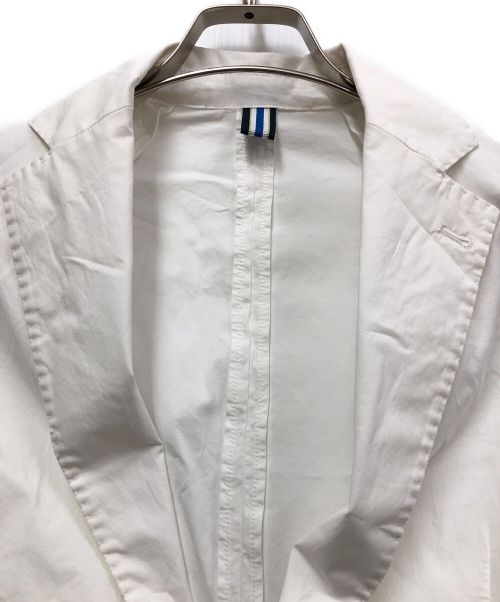 Bagutta（バグッタ）Bagutta (バグッタ) テーラードジャケット ホワイト サイズ:44の古着・服飾アイテム