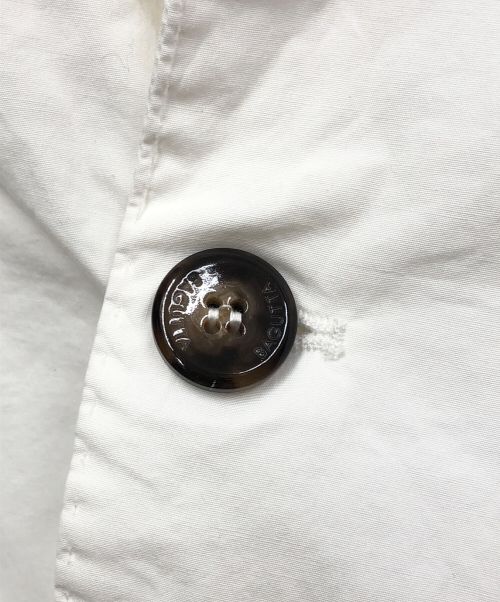 Bagutta（バグッタ）Bagutta (バグッタ) テーラードジャケット ホワイト サイズ:44の古着・服飾アイテム
