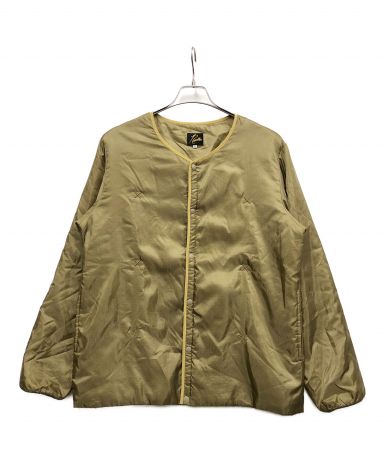 Needles ウールメルトン ノーカラージャケット 中古・古着通販】Needles (ニードルズ) ノーカラージャケット