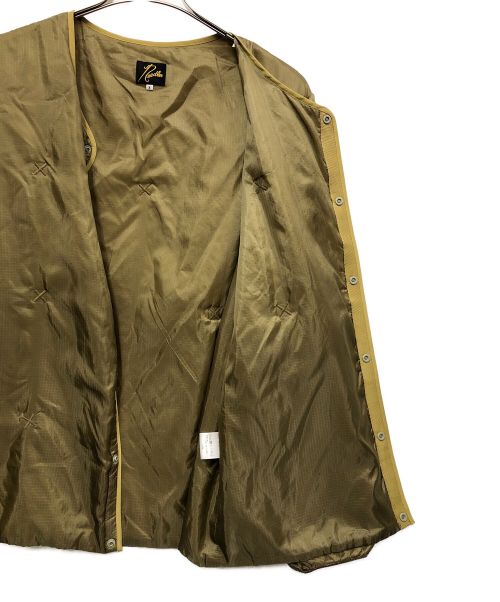 Needles（ニードルズ）Needles (ニードルズ) ノーカラージャケット カーキ サイズ:ｓの古着・服飾アイテム