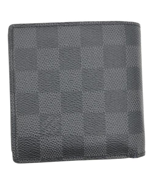 LOUIS VUITTON（ルイ ヴィトン）LOUIS VUITTON (ルイ ヴィトン) ポルトフォイユ･マルコNM ブラックの古着・服飾アイテム