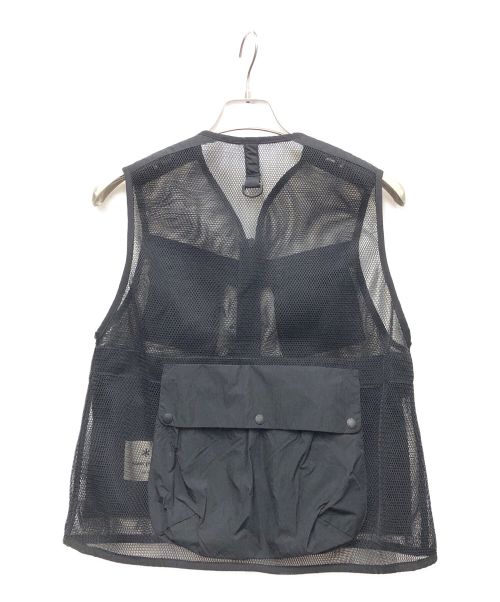 Snow peak（スノーピーク）Snow peak (スノーピーク) メッシュベスト ブラック サイズ:Sの古着・服飾アイテム