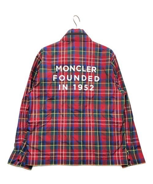 MONCLER（モンクレール）MONCLER (モンクレール) ナイロンジャケット レッド サイズ:3の古着・服飾アイテム
