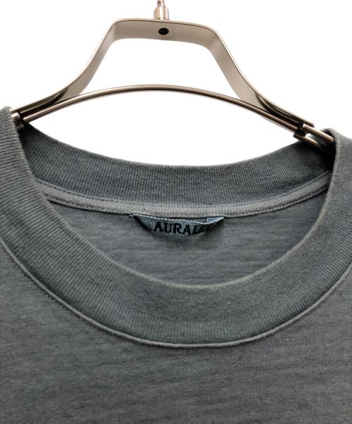 AURALEE（オーラリー）AURALEE (オーラリー) EXCLUSIVE STAND UP TEE ブルー サイズ:５の古着・服飾アイテム