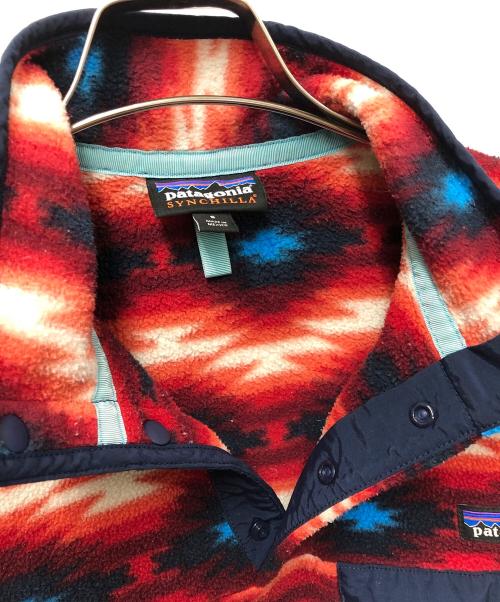 Patagonia（パタゴニア）Patagonia (パタゴニア) ライトウェイトシンチラスナップT レッド サイズ:Sの古着・服飾アイテム