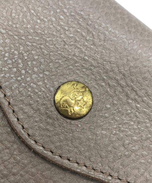IL BISONTE（イル ビゾンテ）IL BISONTE (イル ビゾンテ) 2つ折り財布 ブラウンの古着・服飾アイテム