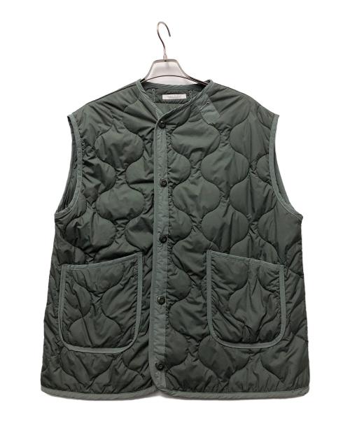 JOURNAL STANDARD（ジャーナルスタンダード）JOURNAL STANDARD (ジャーナル スタンダード) M65カラーライナーキルティングベスト グリーン サイズ:Lの古着・服飾アイテム