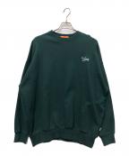 KEBOZケボズ）の古着「クルーネックスウェット」｜グリーン