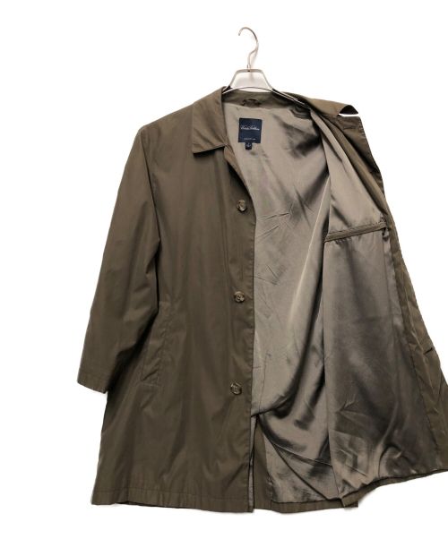 BROOKS BROTHERS（ブルックスブラザーズ）BROOKS BROTHERS (ブルックスブラザーズ) ステンカラーコート ブラウン サイズ:Mの古着・服飾アイテム